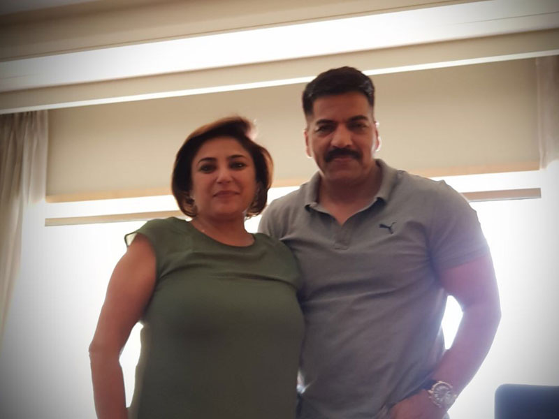 Dr Sumi Gupta With Daya Nayak