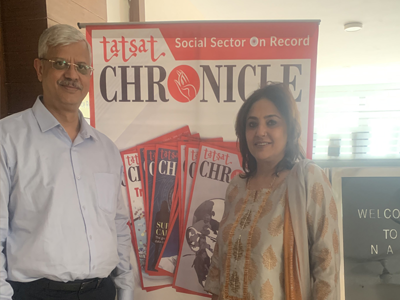 45. Dr. Sumi Gupta with Dr. Dhananjay Gupta (Director of Orthopaedics, Spine Surgery, Arthoscopies & Joint Replacement-Fortis Vasant Kunj)