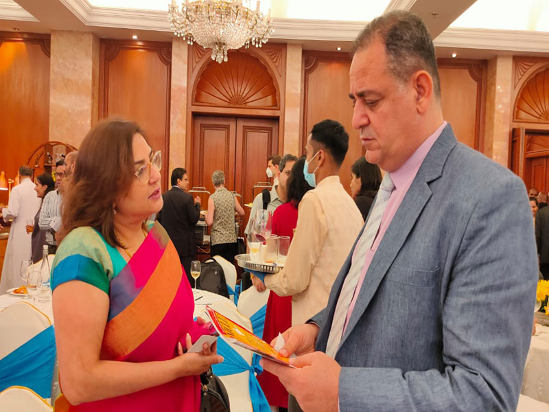 50.-Dr.-Sumi-Gupta-With-Media-Advisor,-Palestinian-Embassy-Dr.-Abed-Elrazeg-Abu-Jazer