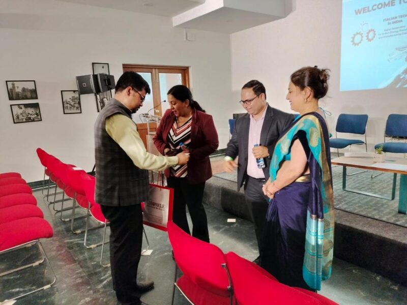 78. Dr. Sumi Gupta With Dr. Sudipto Sarkar-Dean of School of Engineering & Technology, Sushant University