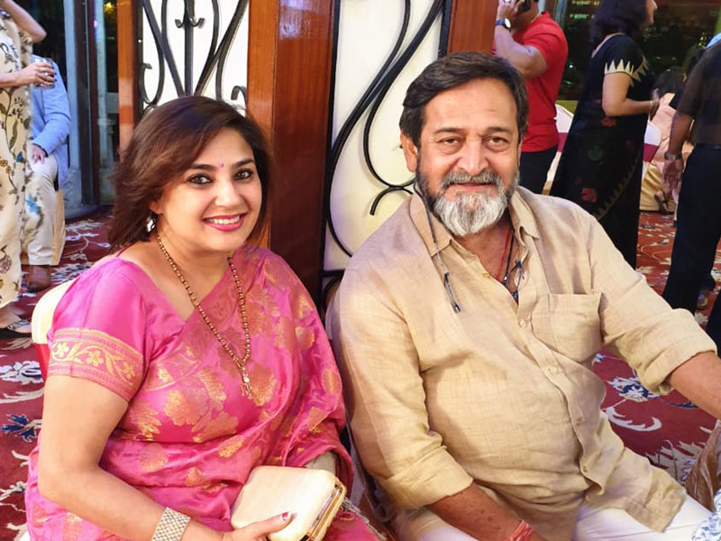 Dr Sumi Gupta with Actor Mahesh Manjrekar